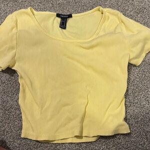 Forever 21 Yellow Women's Top